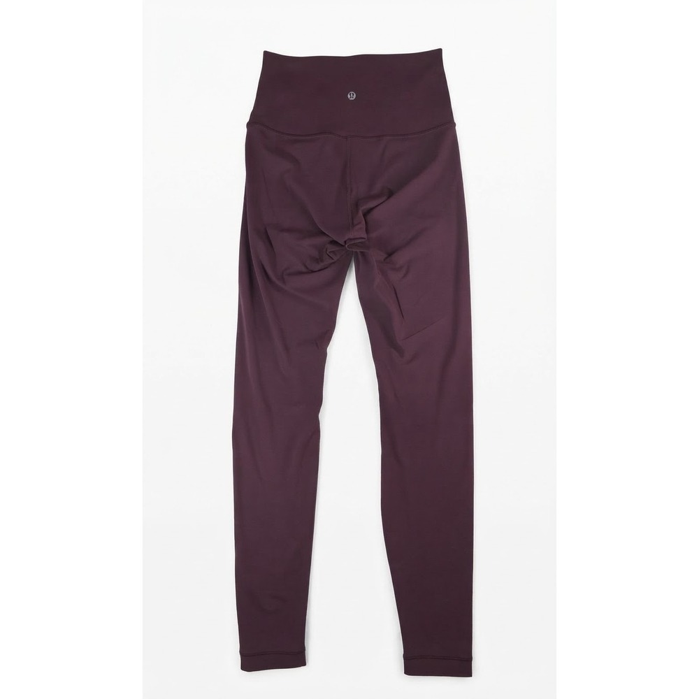 Lululemon Align High Rise Leggings Plum Burgundy Purple Yoga Pant 25" Inseam S/M